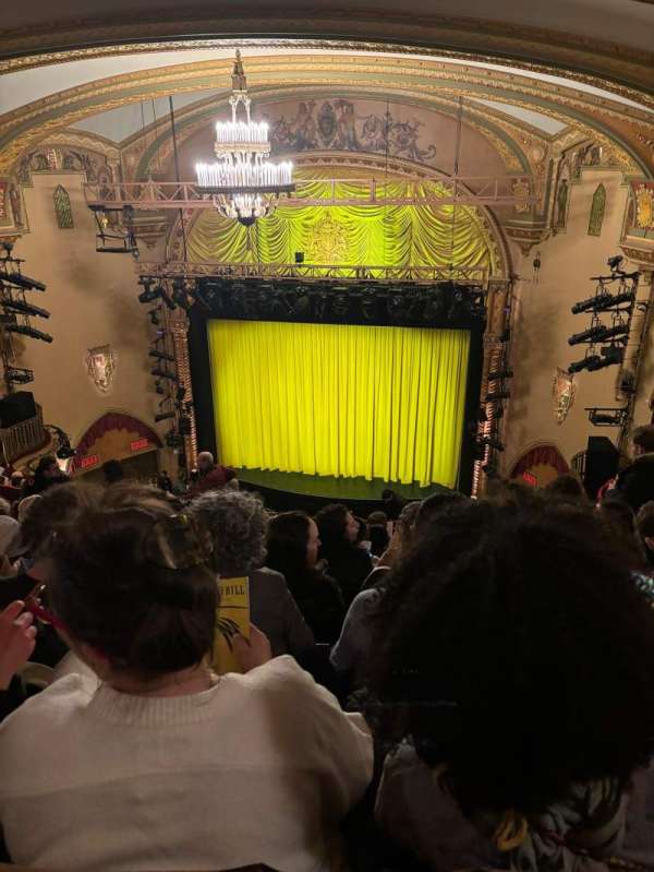 John Golden Theatre, section: Rear Mezzanine R, row: H, seat: 120