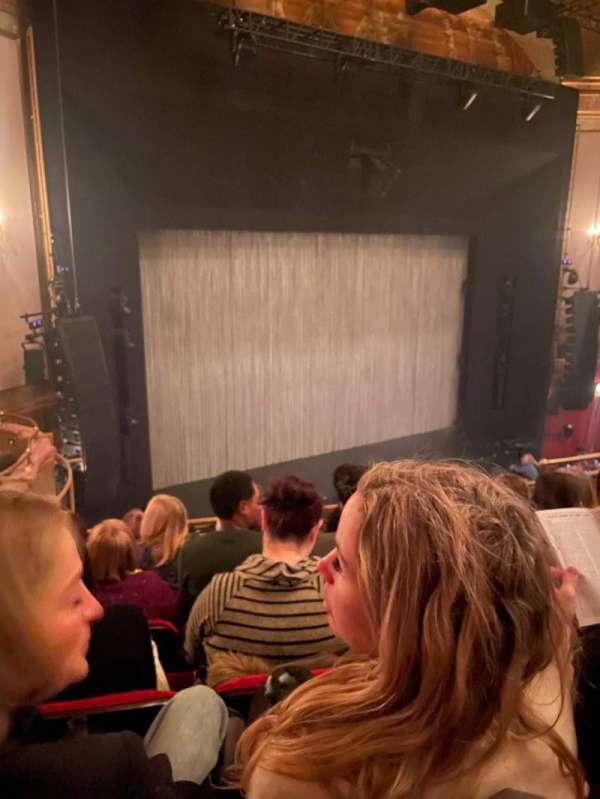 St. James Theatre, section: Mezzanine L, row: F, seat: 19
