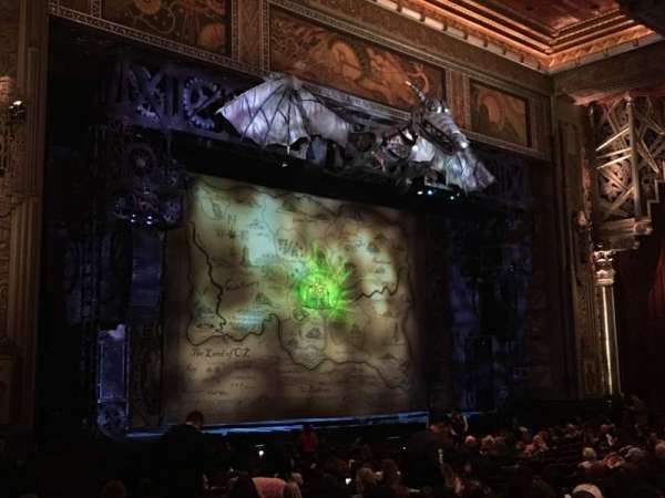 Hollywood Pantages Theatre, section: Orchestra L, row: W, seat: 11