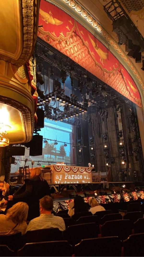 Bernard B. Jacobs Theatre, section: Orchestra L, row: H, seat: 17