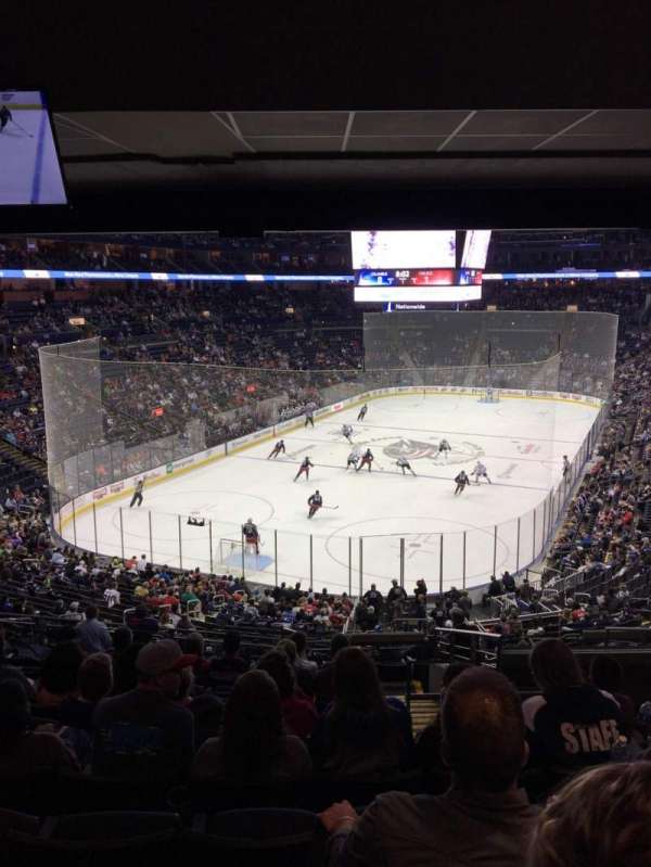 Nationwide Arena, section: 119, row: NN, seat: 6