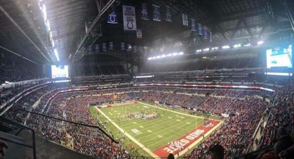Lucas Oil Stadium, section: 604, row: 4, seat: 10