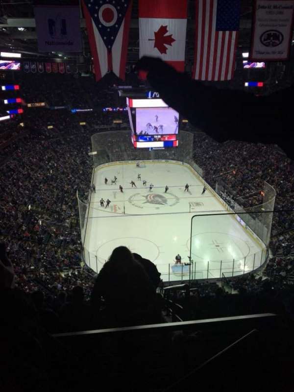 Nationwide Arena, section: 211, row: K, seat: 1