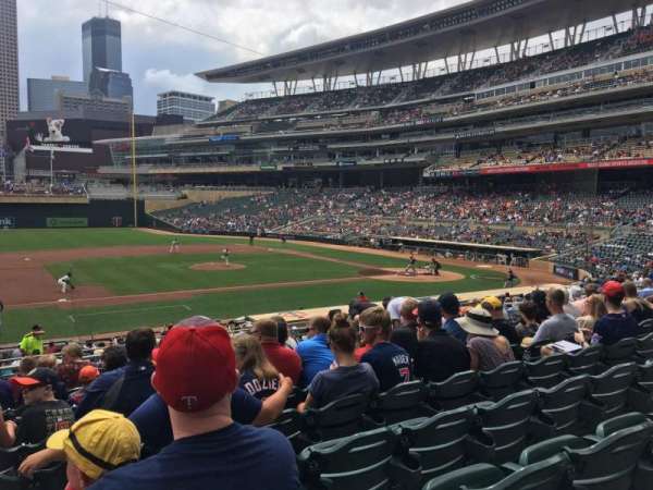 Target Field, section: 120, row: 11, seat: 22
