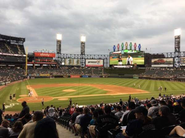Rate Field, section: 129, row: 34, seat: 1