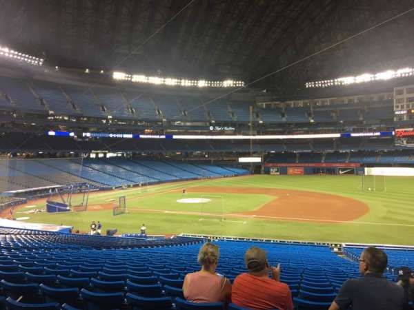 Rogers Centre, section: 116L, row: 39, seat: 105