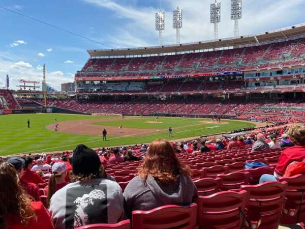 Great American Ball Park, section: 112, row: FF, seat: 17