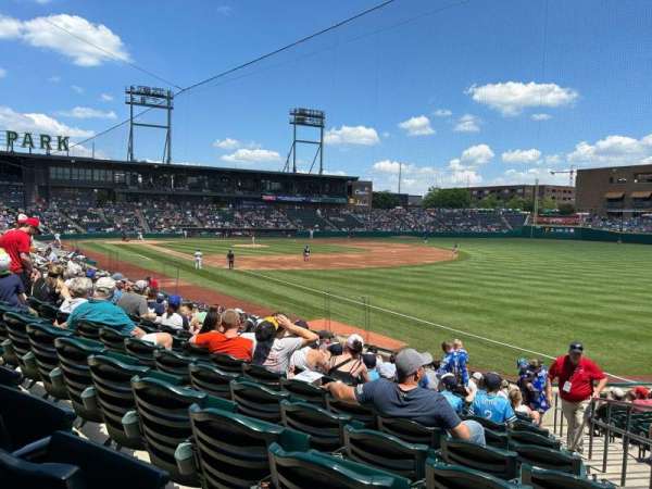 Huntington Park, section: 2, row: 1, seat: 2