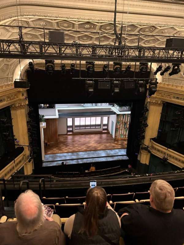 Hudson Theatre, section: Balcony C, row: F, seat: 103
