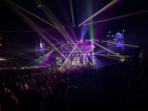 Bridgestone Arena, section: 105, row: EE, seat: 12