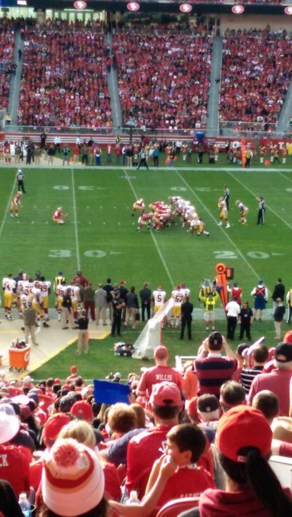 Levi's Stadium, section: C113, row: SRO bar rail
