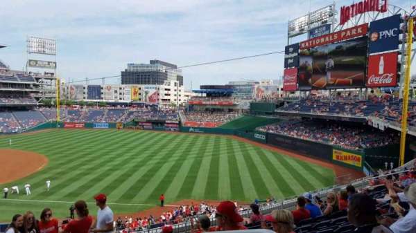 Nationals Park, section: 225, row: j, seat: 1