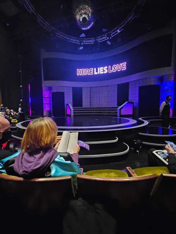 Mark Taper Forum, section: Floor, row: B, seat: 6