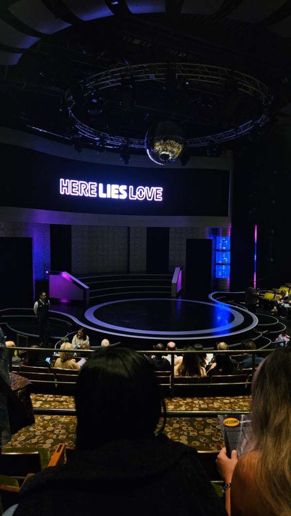Mark Taper Forum, section: Floor, row: H, seat: 9