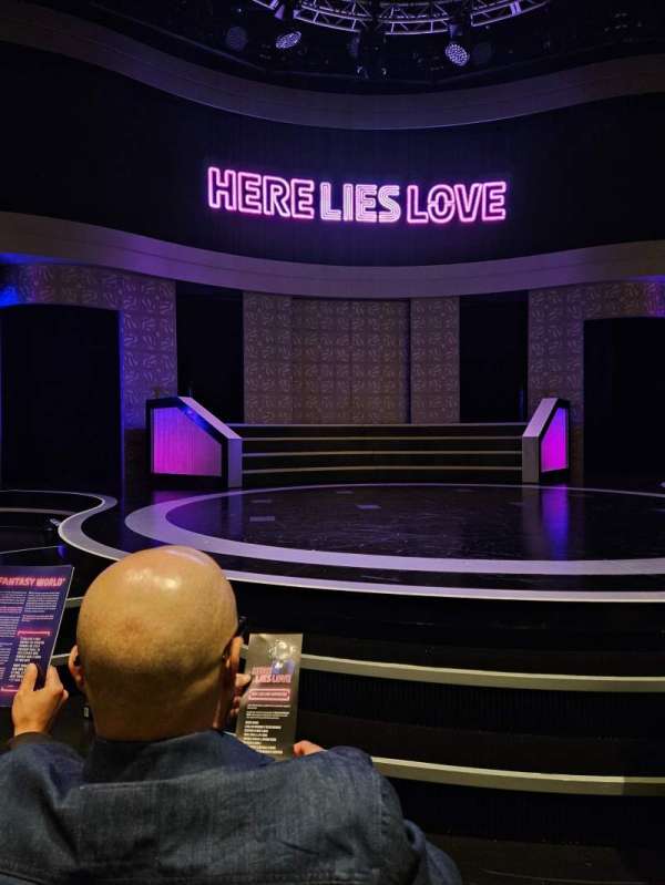 Mark Taper Forum, section: Floor, row: B, seat: 5
