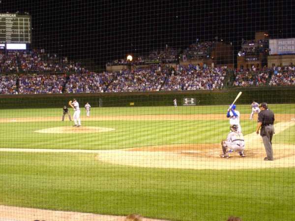 Wrigley Field, section: AA16, row: 6, seat: 4
