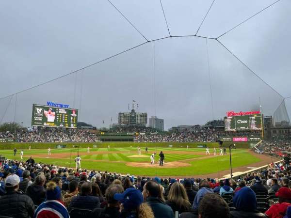Wrigley Field, section: 117, row: 2, seat: 1