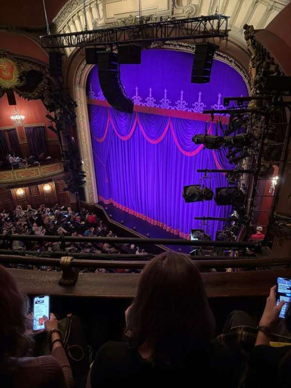Lyceum Theatre, Broadway, section: Balcony R, row: B, seat: 24