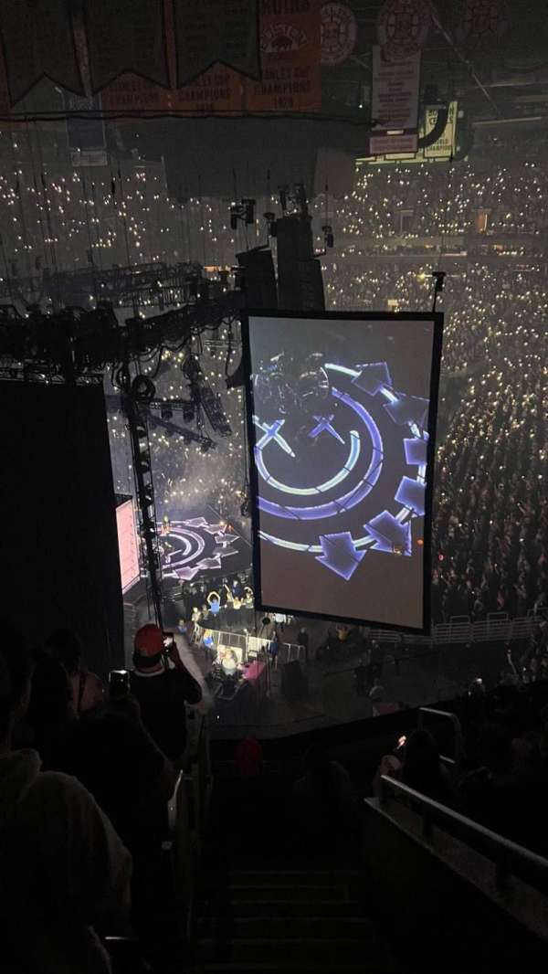 TD Garden, section: 321, row: 8, seat: 6