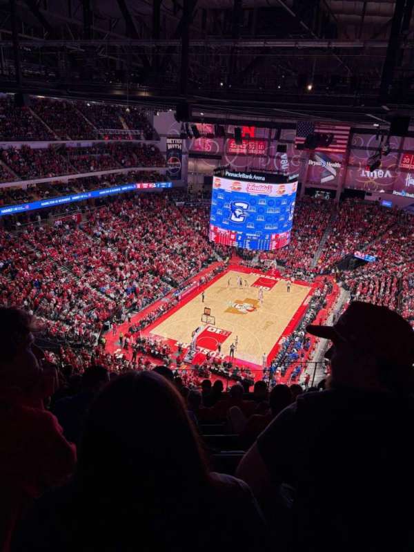 Pinnacle Bank Arena, section: 310, row: 9, seat: 5