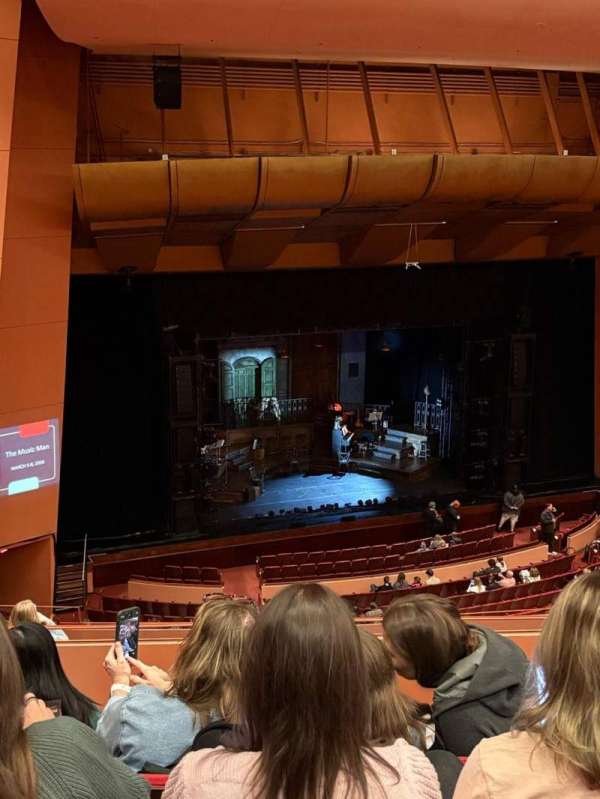 Main Stage at the Lied Center, section: Balcony Left, row: M, seat: 221