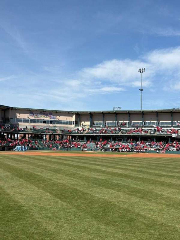 Haymarket Park, section: Home Run Terrance, row: 1, seat: 10