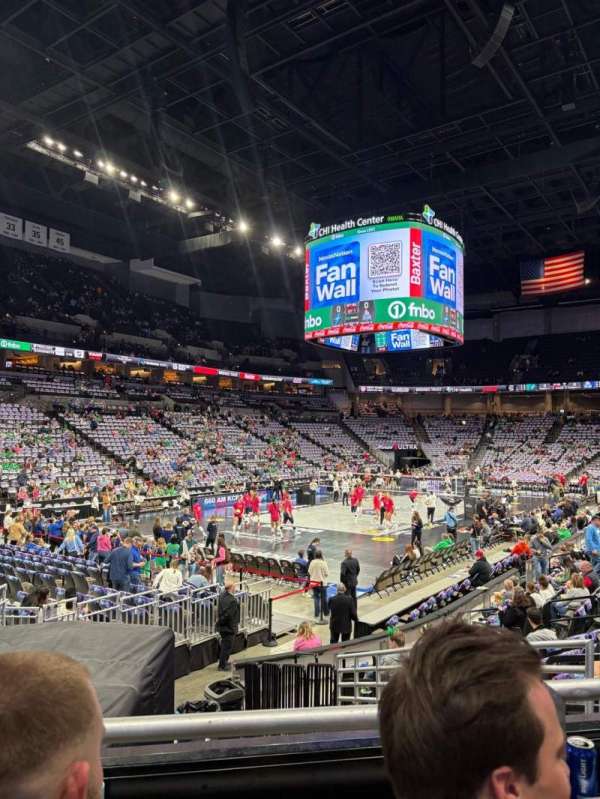 CHI Health Center Omaha, section: 110, row: 2, seat: 7