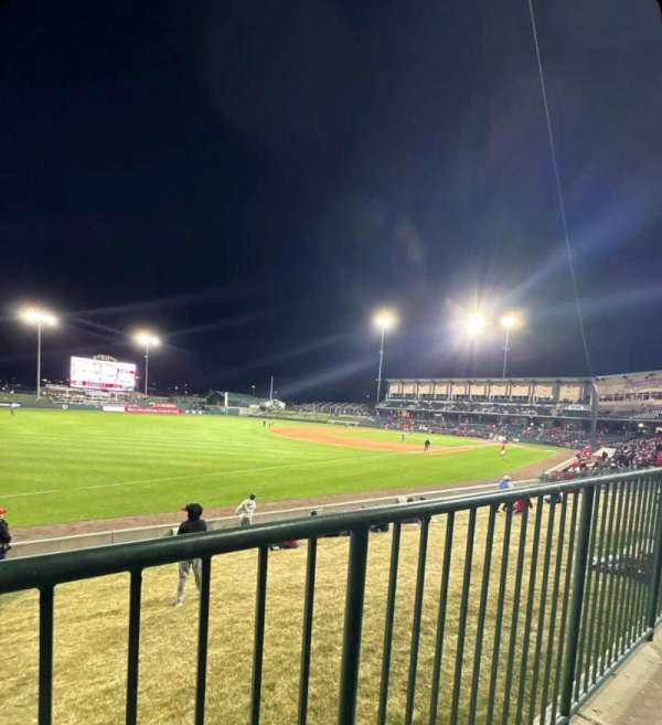 Haymarket Park, section: Left Field Berm