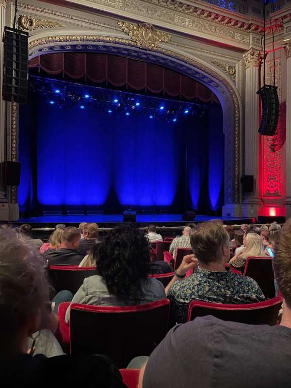 Majestic Theatre, Dallas, section: Orchestra L, row: J, seat: 3