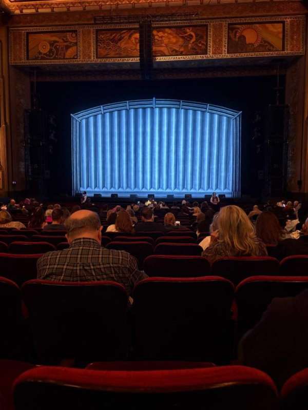 Hollywood Pantages Theatre, section: Orchestra C, row: W, seat: 103