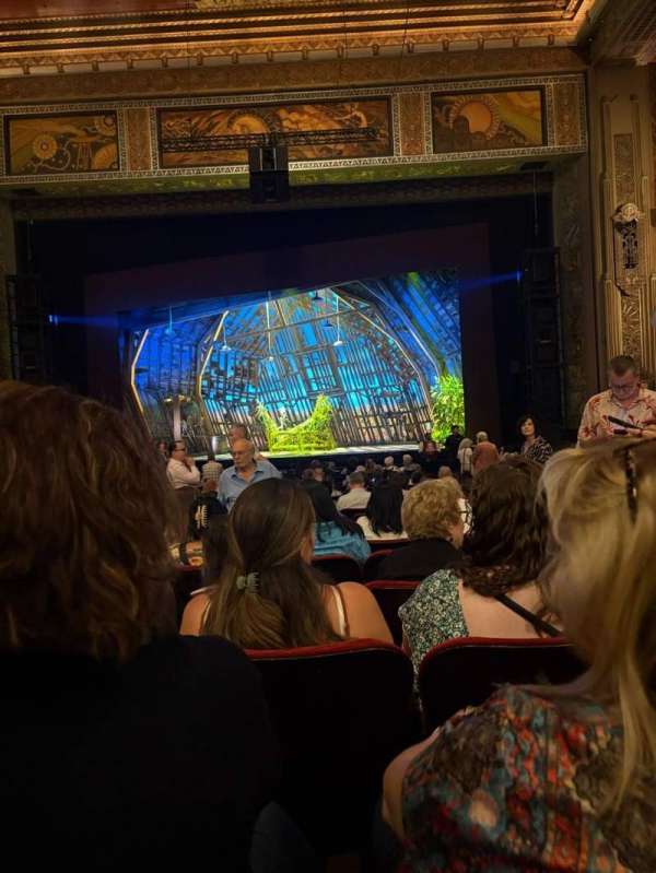 Hollywood Pantages Theatre, section: Orchestra C, row: W, seat: 104