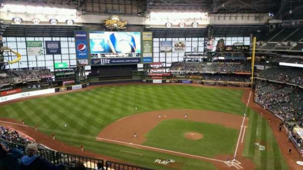 American Family Field, section: 426, row: 8, seat: 7