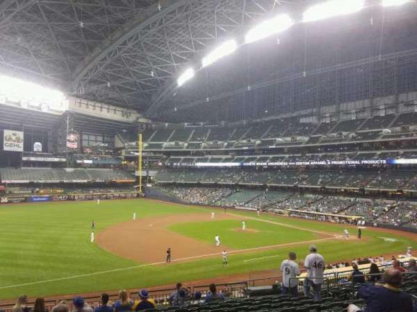 American Family Field, section: 227, row: 11, seat: 10