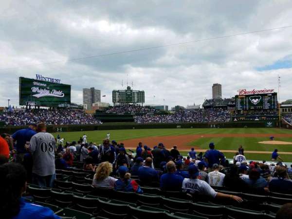Wrigley Field, section: 112, row: 8, seat: 9