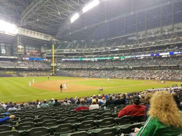 American Family Field, section: 125, row: 22, seat: 6