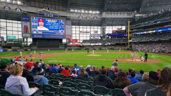 American Family Field, section: 120, row: 11, seat: 5