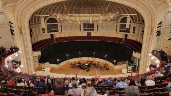 Orchestra Hall, Chicago, section: Lower Balcony Center Right, row: J, seat: 102