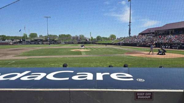 Neuroscience Group Field at Fox Cities Stadium, section: 109, row: F, seat: 1