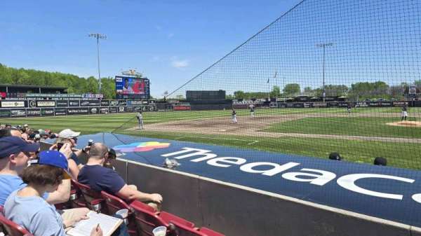 Neuroscience Group Field at Fox Cities Stadium, section: 109, row: F, seat: 1