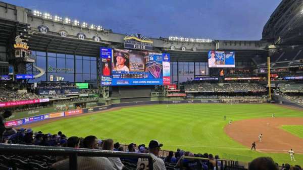 American Family Field, section: 226, row: 15, seat: 18