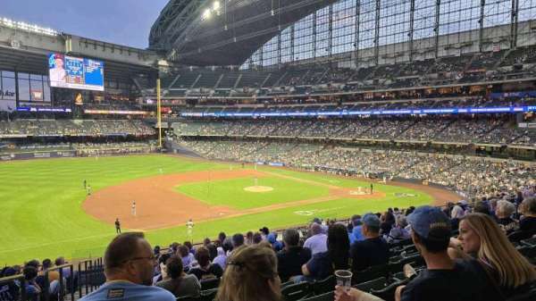 American Family Field, section: 226, row: 15, seat: 18