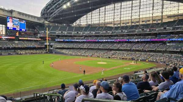 American Family Field, section: 229, row: 9, seat: 1