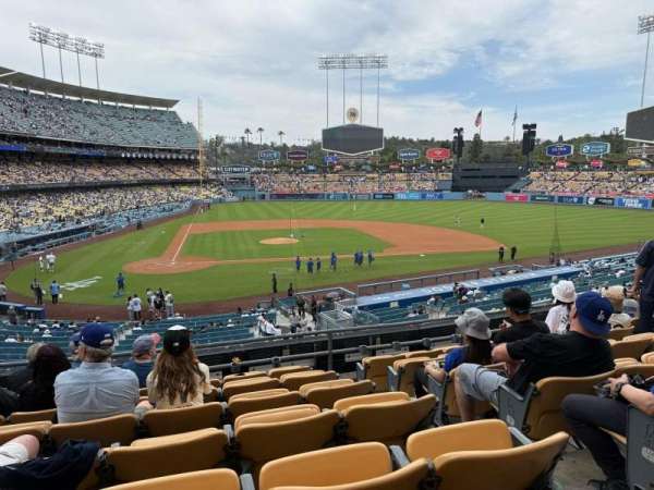 Dodger Stadium, section: 122LG, row: G, seat: 5