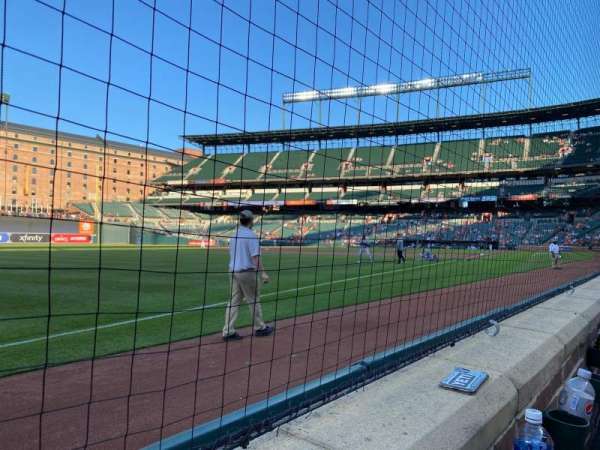 Oriole Park at Camden Yards, section: 66, row: 1, seat: 13