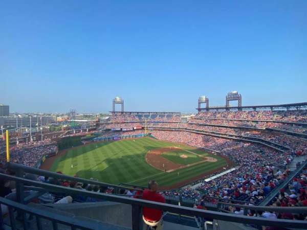 Citizens Bank Park, section: 430V, row: 9, seat: B