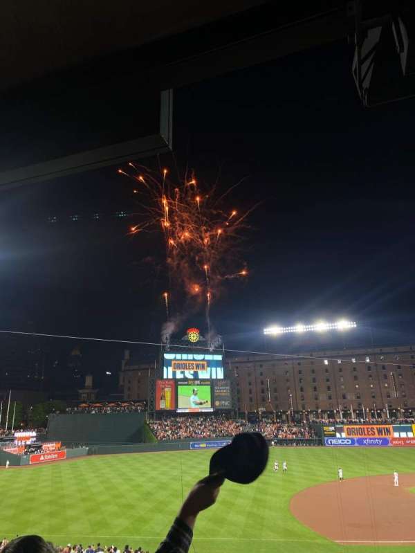 Oriole Park at Camden Yards, section: 55, row: 3, seat: 11