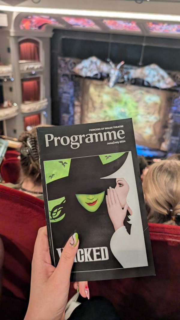 Princess of Wales Theatre, section: Balcony R, row: F, seat: 17