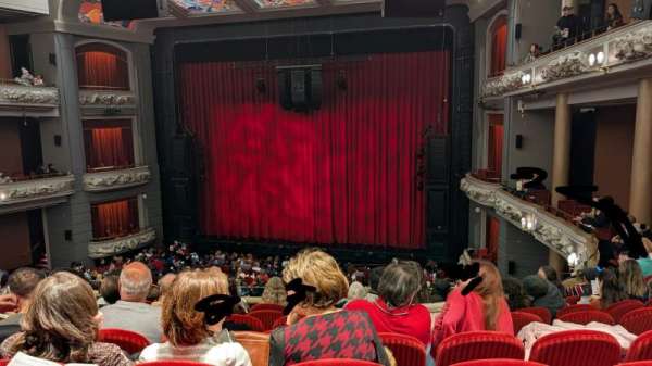 Princess of Wales Theatre, section: Dress Circle R, row: G, seat: 14