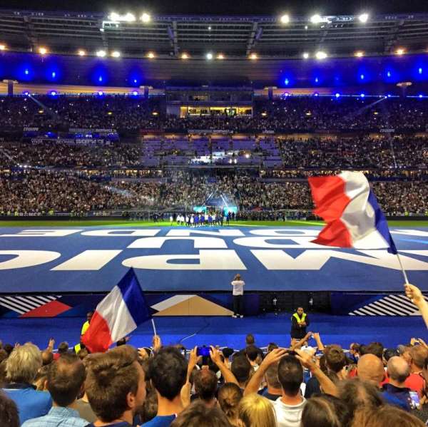 Stade de France, section: G5, row: 15, seat: 9
