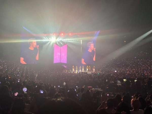 Crypto.com Arena, section: 107, row: 16, seat: 22